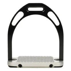 Stijgbeugels Epplejeck Color Aluminium Deluxe Zwart-zilver