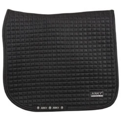 Zadeldek Anky Dressage Stepped Zwart