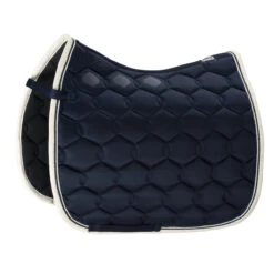 Zadeldek Eskadron Glossy Wave Contrast Donkerblauw