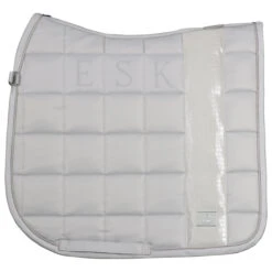 Zadeldek Eskadron Platinum Big Square Glossy Gebroken Wit