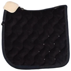 Zadeldek Eskadron Platinum Pure Velvet Crystal Blauw