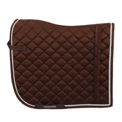 Zadeldek Horsegear Volant Donkerbruin