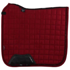 Zadeldek LeMieux Diamante Dressage Square Donkerrood