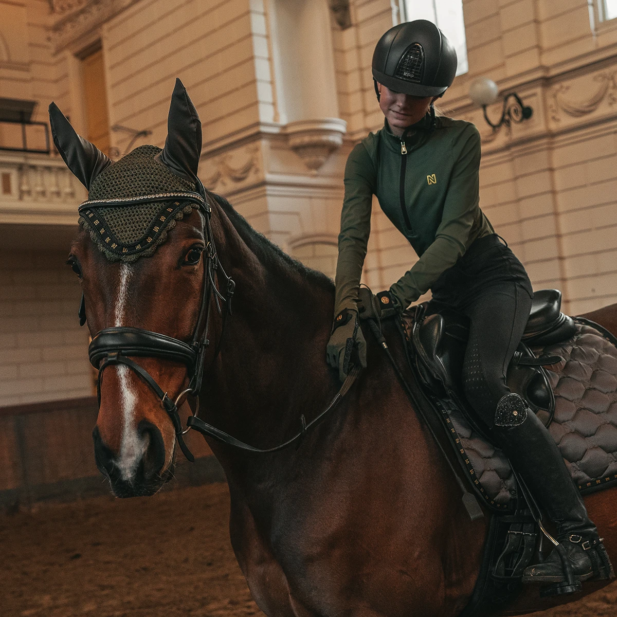 Zadeldek N-Brands X Epplejeck Logo Donkergroen - Afbeelding 6