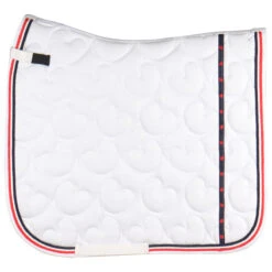 Zadeldek QHP Friesian Wit