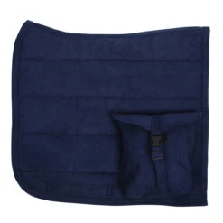 Zadeldek QHP Met Tasje Blauw
