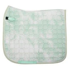 Zadeldek QHP Tie Dye Lichtgroen